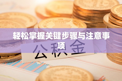 堆龙德庆轻松掌握关键步骤与注意事项