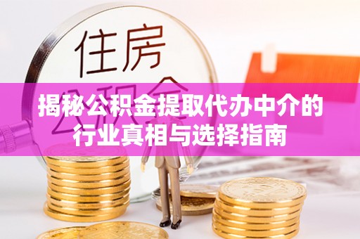 堆龙德庆揭秘公积金提取代办中介的行业真相与选择指南